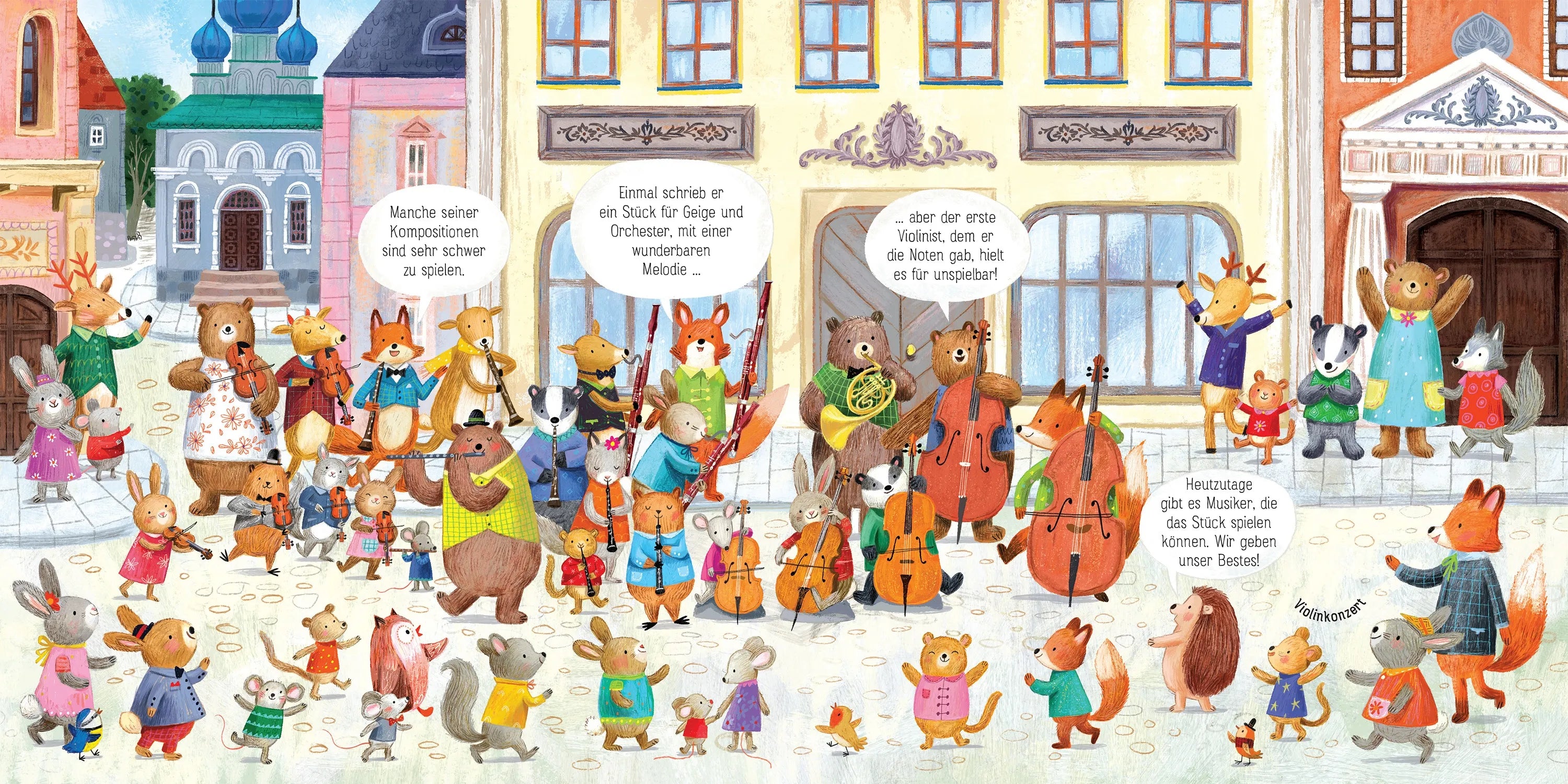 Detailansicht: Mein Klassik-Klangbuch: Das Tier-Orchester spielt Tschaikowski (Hardcover)