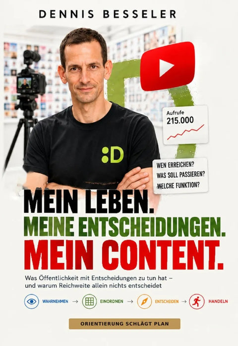 MEIN LEBEN. MEINE ENTSCHEIDUNGEN. MEIN CONTENT.