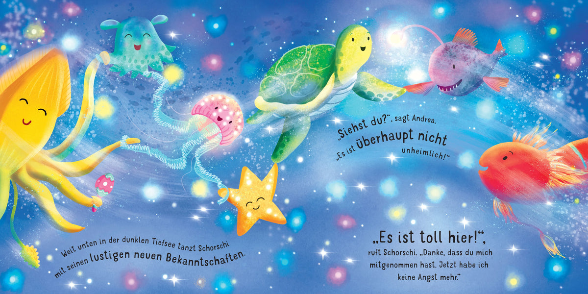 Detailansicht: Mein leuchtendes Bilderbuch: Ein funkelndes Tiefseeabenteuer (Hardcover)