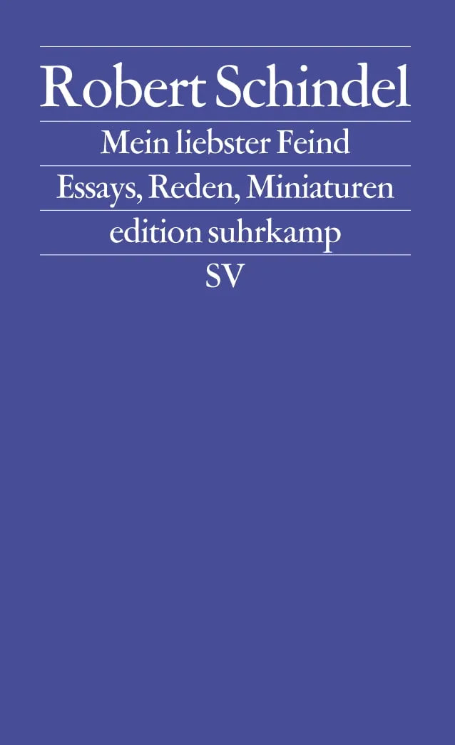 Buchcover von 'Mein liebster Feind' - Taschenbuch von Robert Schindel