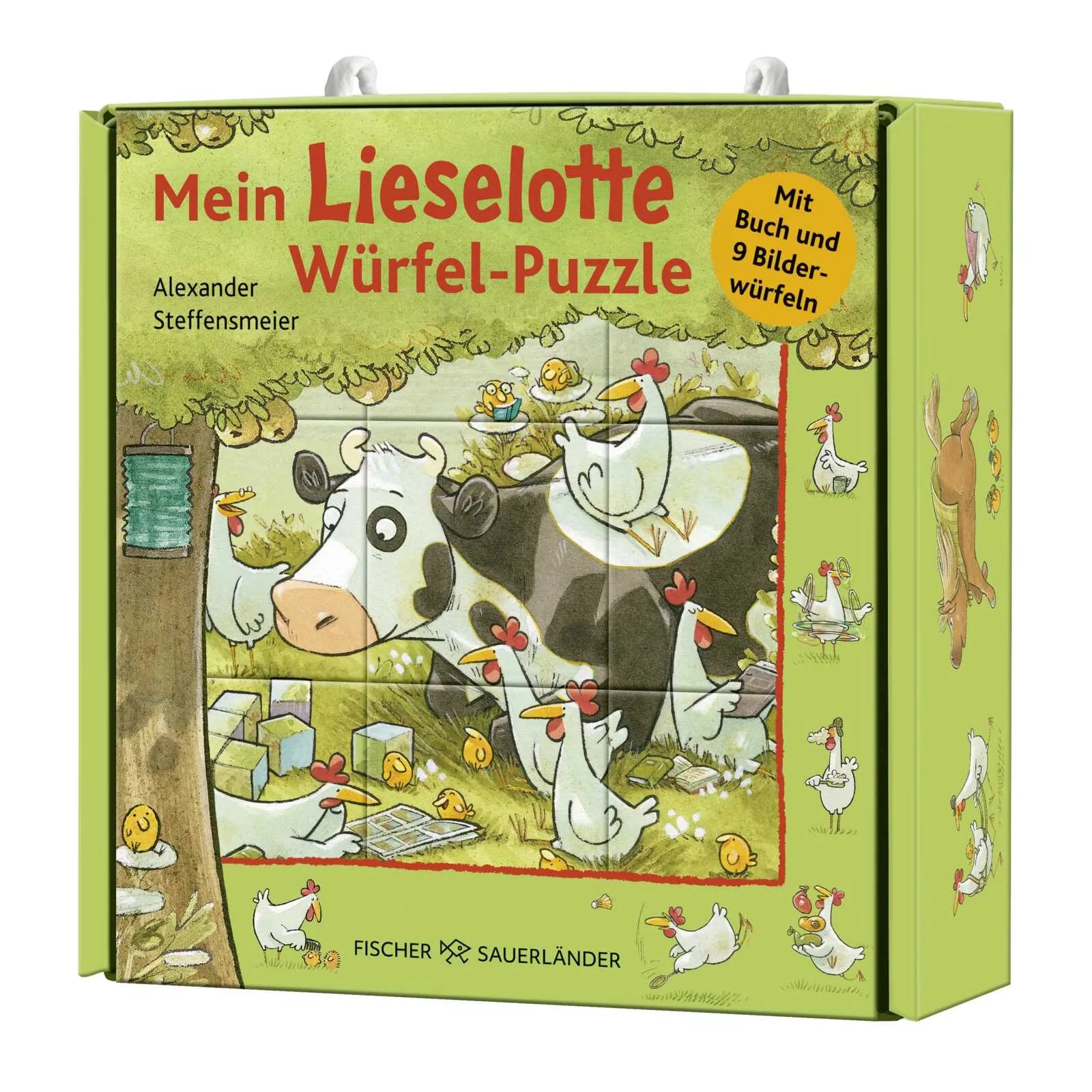 Cover: Mein Lieselotte Würfel-Puzzle (Hardcover) von Alexander Steffensmeier