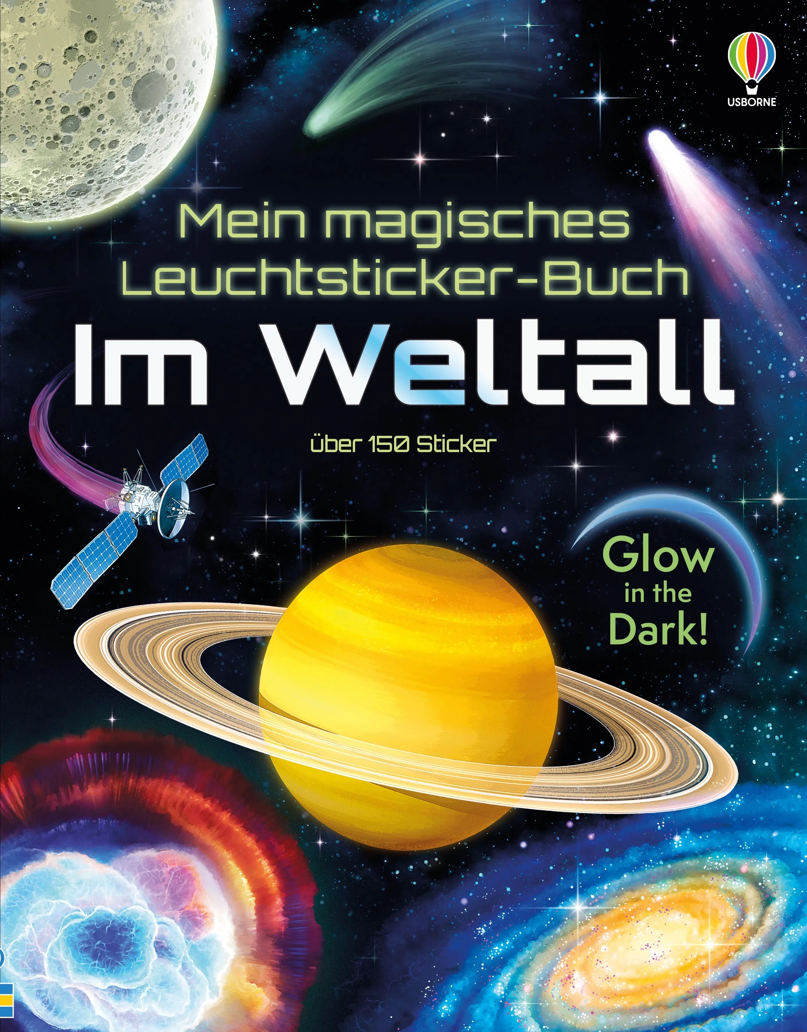 Cover: Mein magisches Leuchtsticker-Buch: Im Weltall (Taschenbuch) von Emily Bone