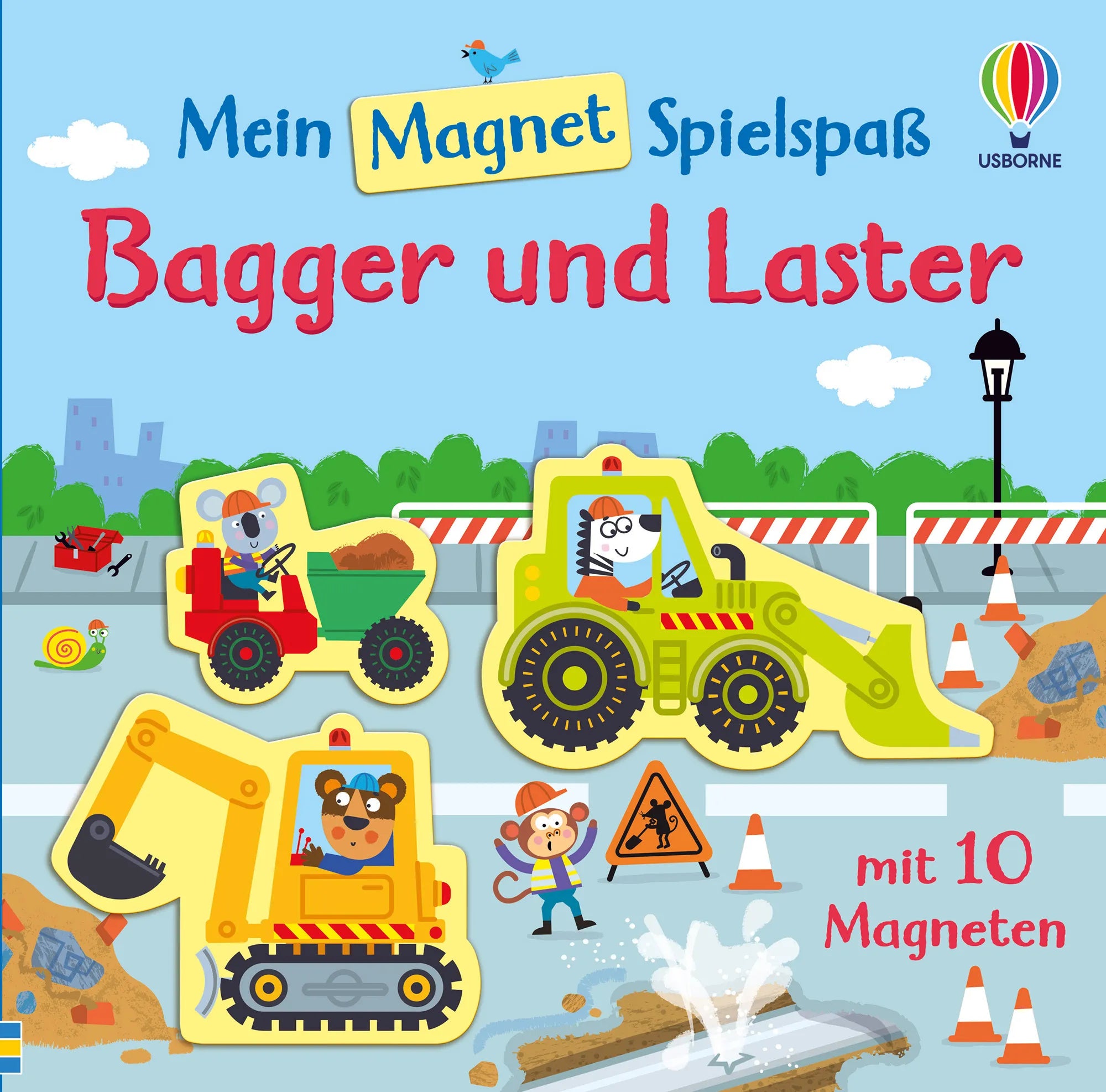 Cover: Mein Magnet-Spielspaß: Bagger und Laster (Hardcover) von Kristie Pickersgill