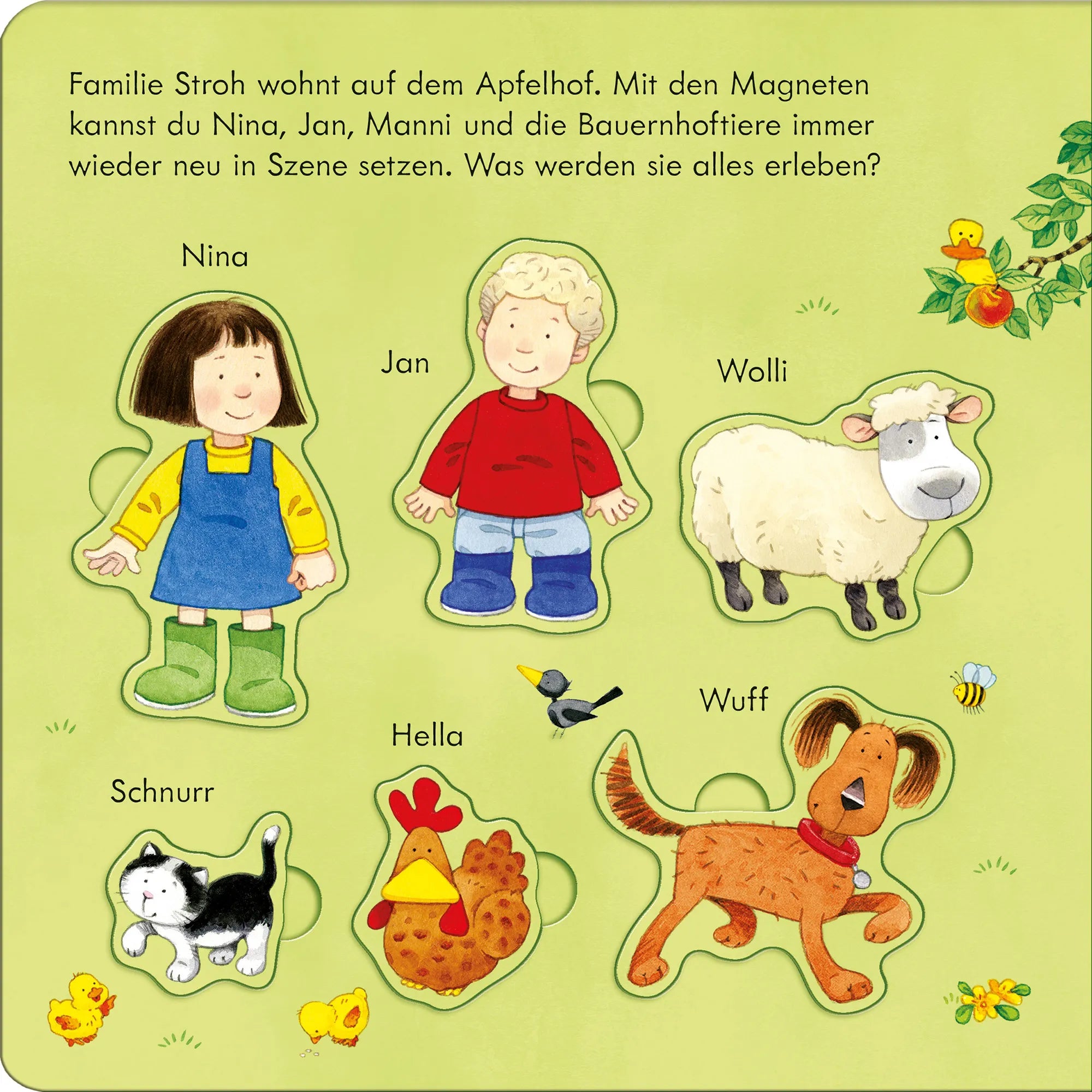 Detailansicht: Mein Magnet-Spielspaß: Ein Tag auf dem Bauernhof (Hardcover)