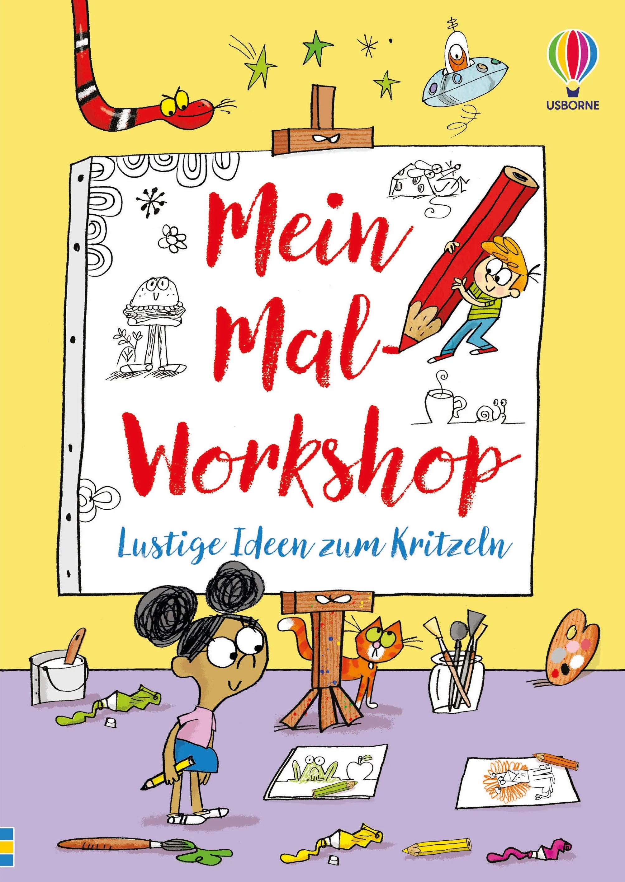 Buchcover von 'Mein Mal-Workshop' - Taschenbuch von Sarah Russell