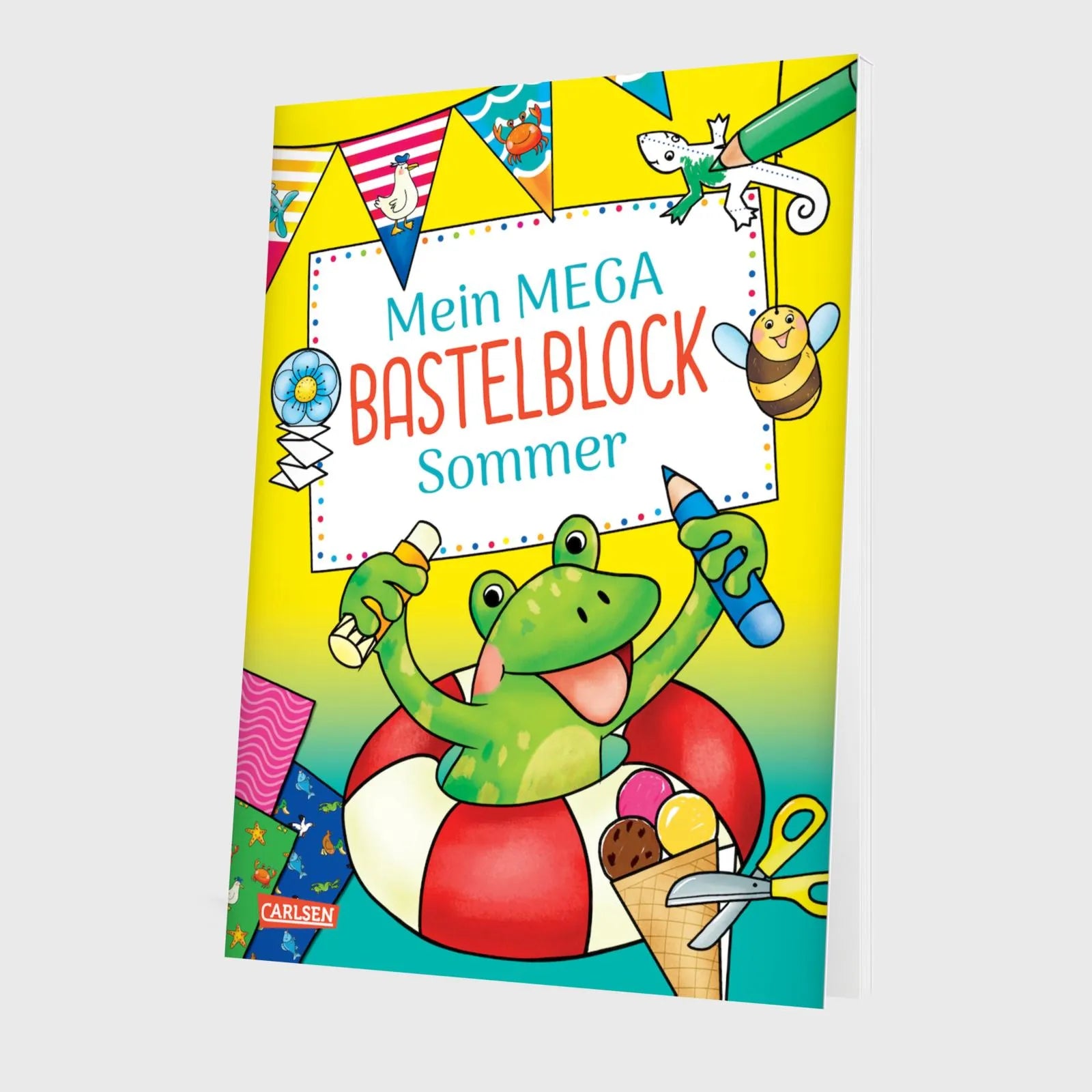 Abbildung von 'Mein MEGA Bastelblock: Sommer'