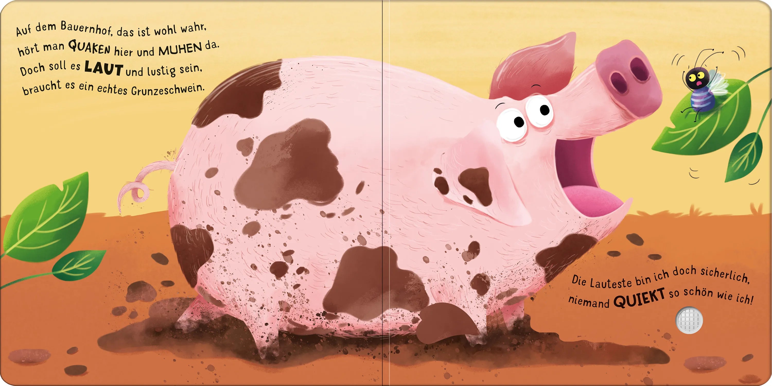 Produktansicht: Mein Pop-up-Soundbuch: Schaf, Schwein und Co. – Wer blökt und grunzt da so? (Gebundene Ausgabe)