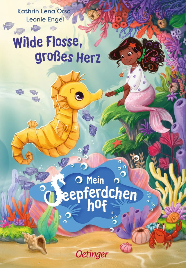 Buchcover von 'Mein Seepferdchenhof 1. Wilde Flosse, großes Herz' - Gebundene Ausgabe von Kathrin Lena Orso