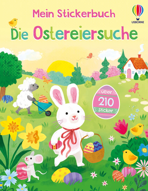 Mein Stickerbuch: Die Ostereiersuche