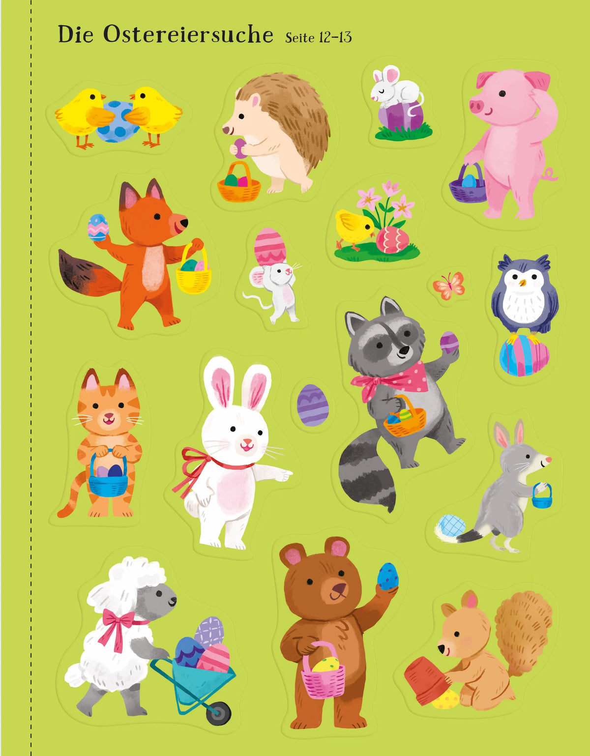 Detailansicht: Mein Stickerbuch: Die Ostereiersuche (Taschenbuch)