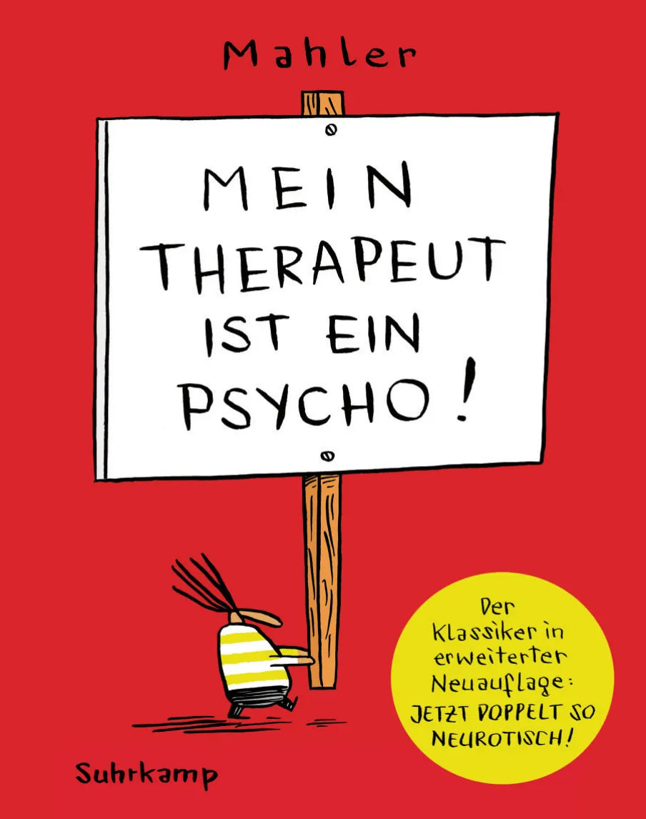 Buchcover von 'Mein Therapeut ist ein Psycho' - Gebundene Ausgabe von Nicolas Mahler