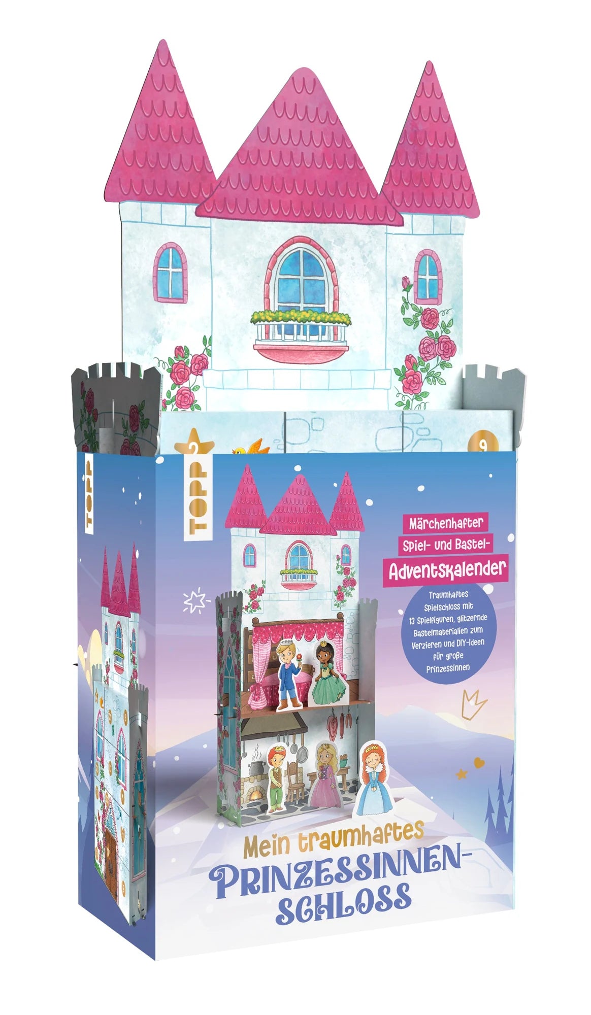 Adventskalender: Mein traumhaftes Prinzessinnen-Schloss