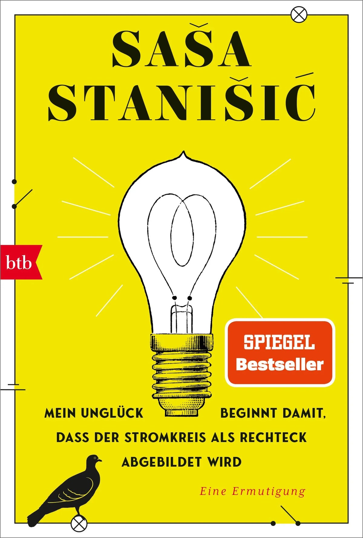 Cover: Mein Unglück beginnt damit, dass der Stromkreis als Rechteck abgebildet wird (Taschenbuch) von Saša Stanišić