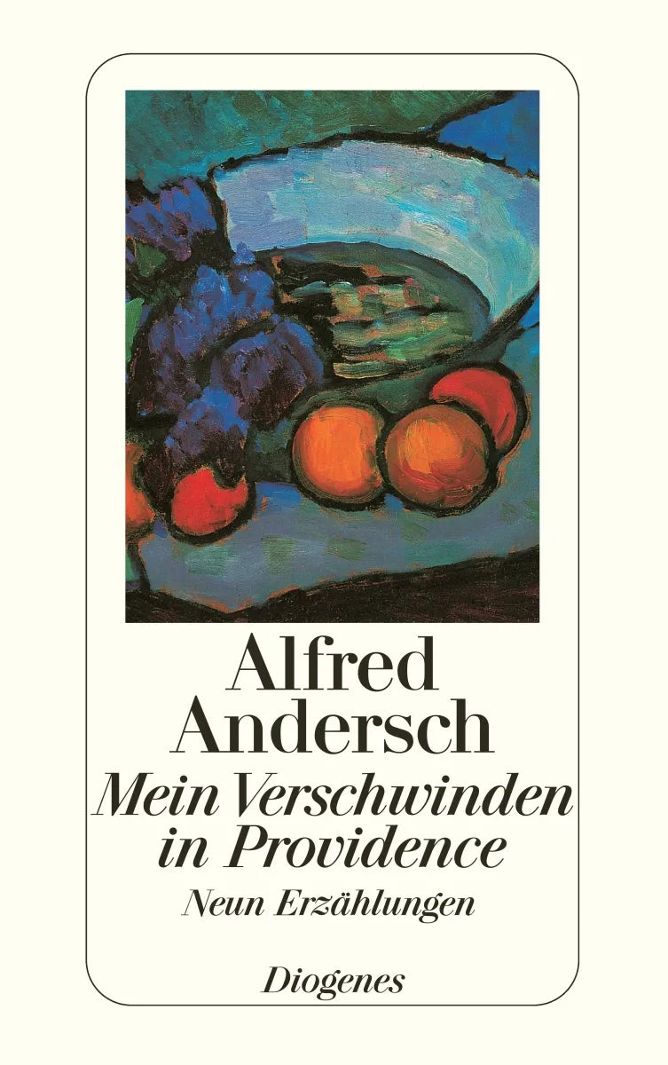 Buchcover von 'Mein Verschwinden in Providence' - Taschenbuch von Alfred Andersch