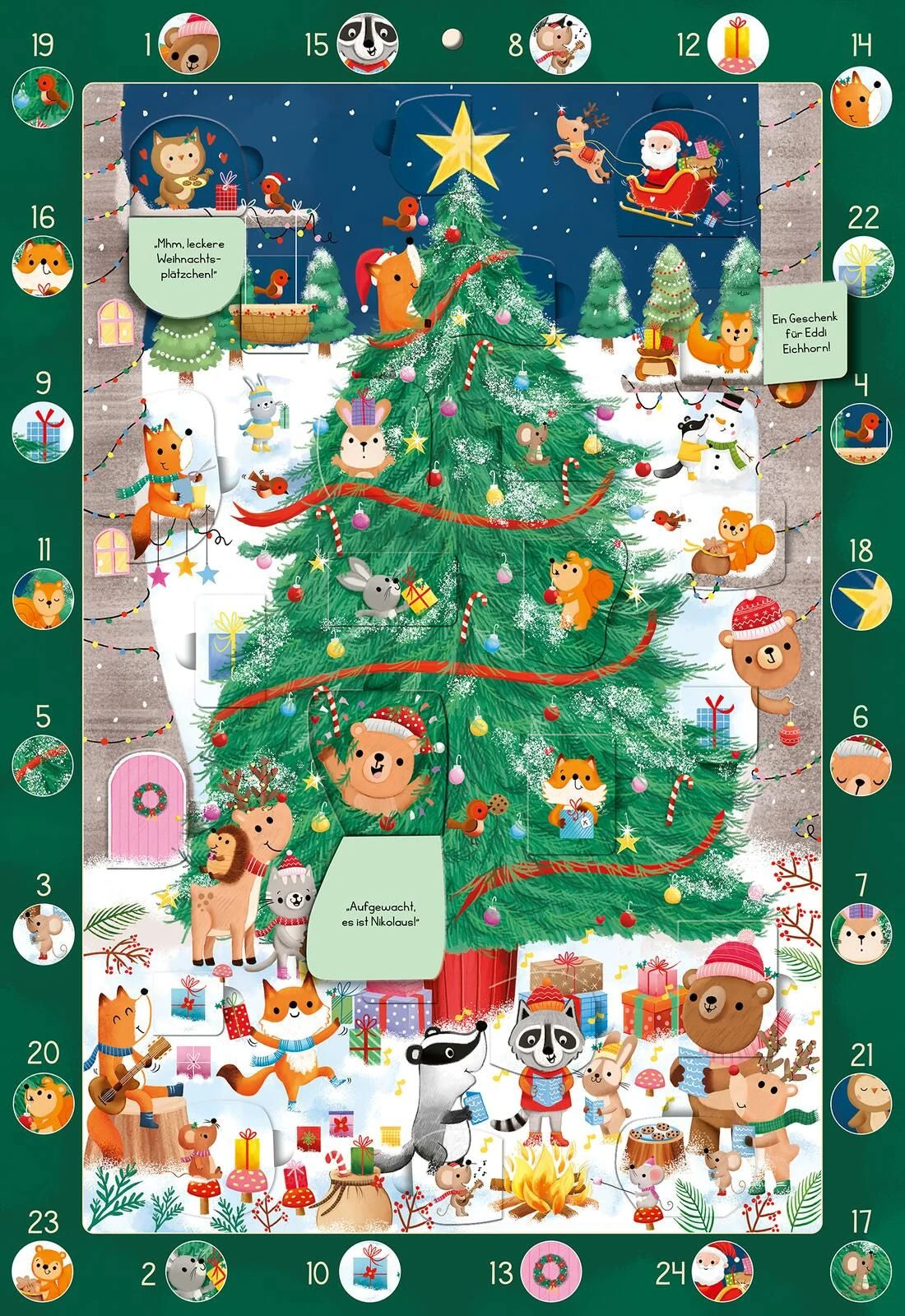 Mein Wimmel-Adventskalender: Kunterbunter Weihnachtsbaum – Ansicht