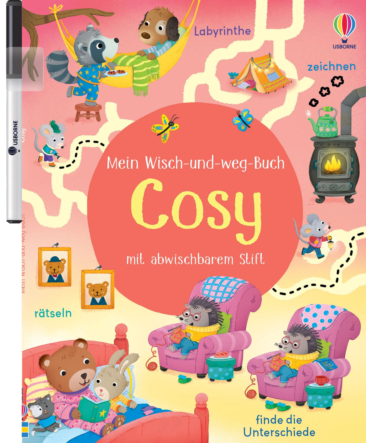 Cover: Mein Wisch-und-weg-Buch: Cosy (Taschenbuch) von Kirsteen Robson