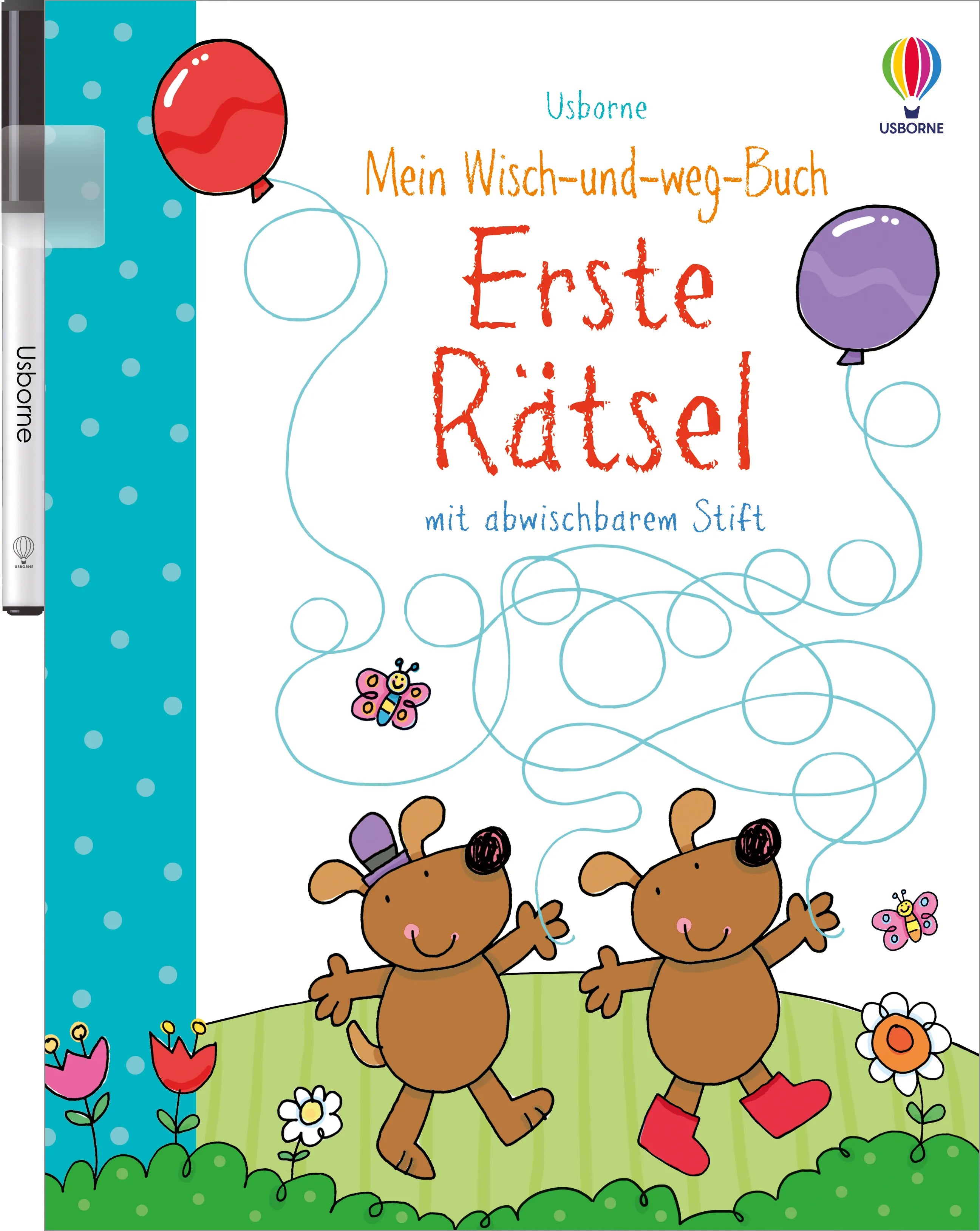 Buchcover von 'Mein Wisch-und-weg-Buch: Erste Rätsel' - Taschenbuch von Jessica Greenwell