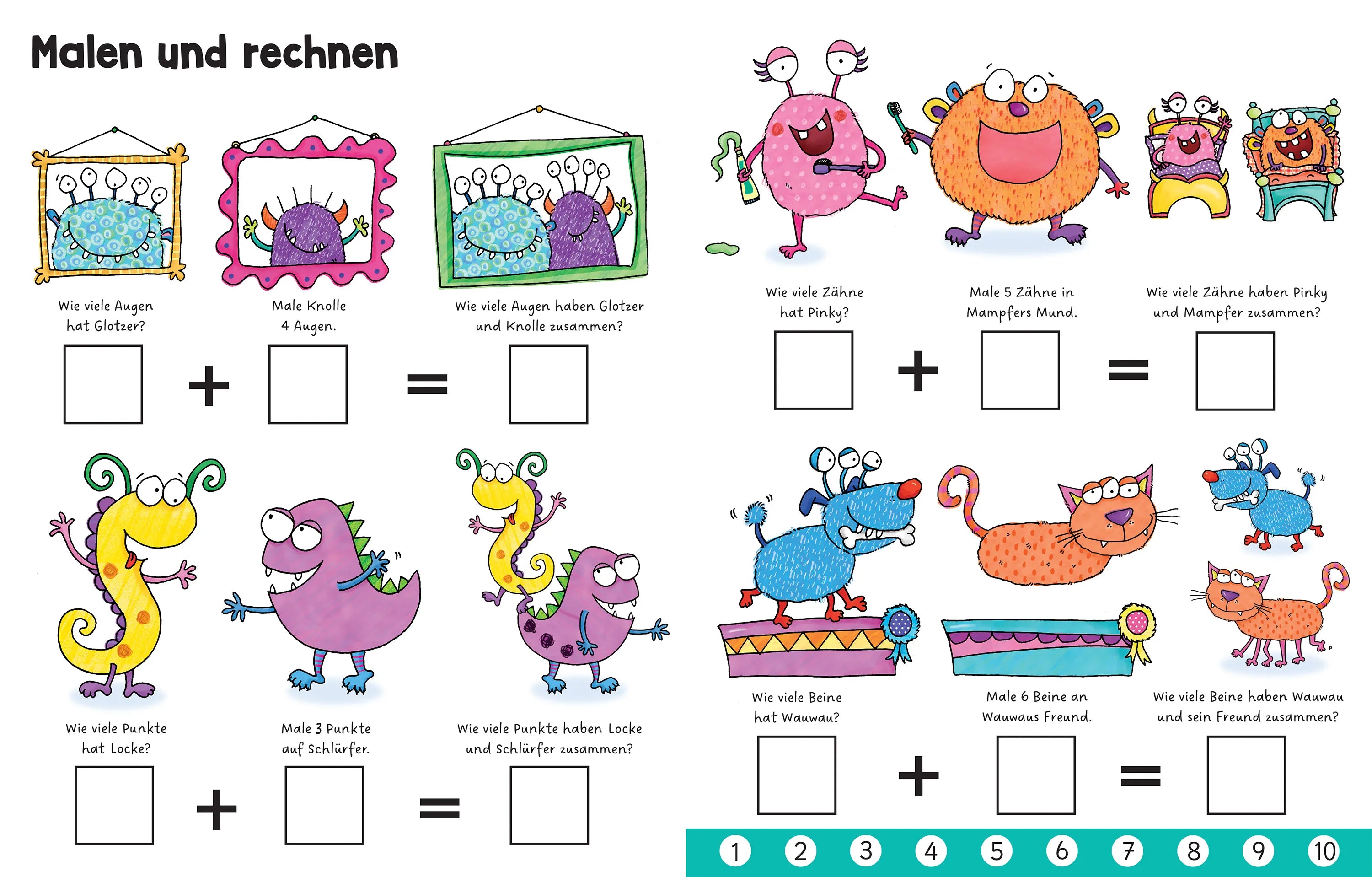 Detailansicht: Mein Wisch-und-weg-Buch: Erstes Rechnen (Taschenbuch)
