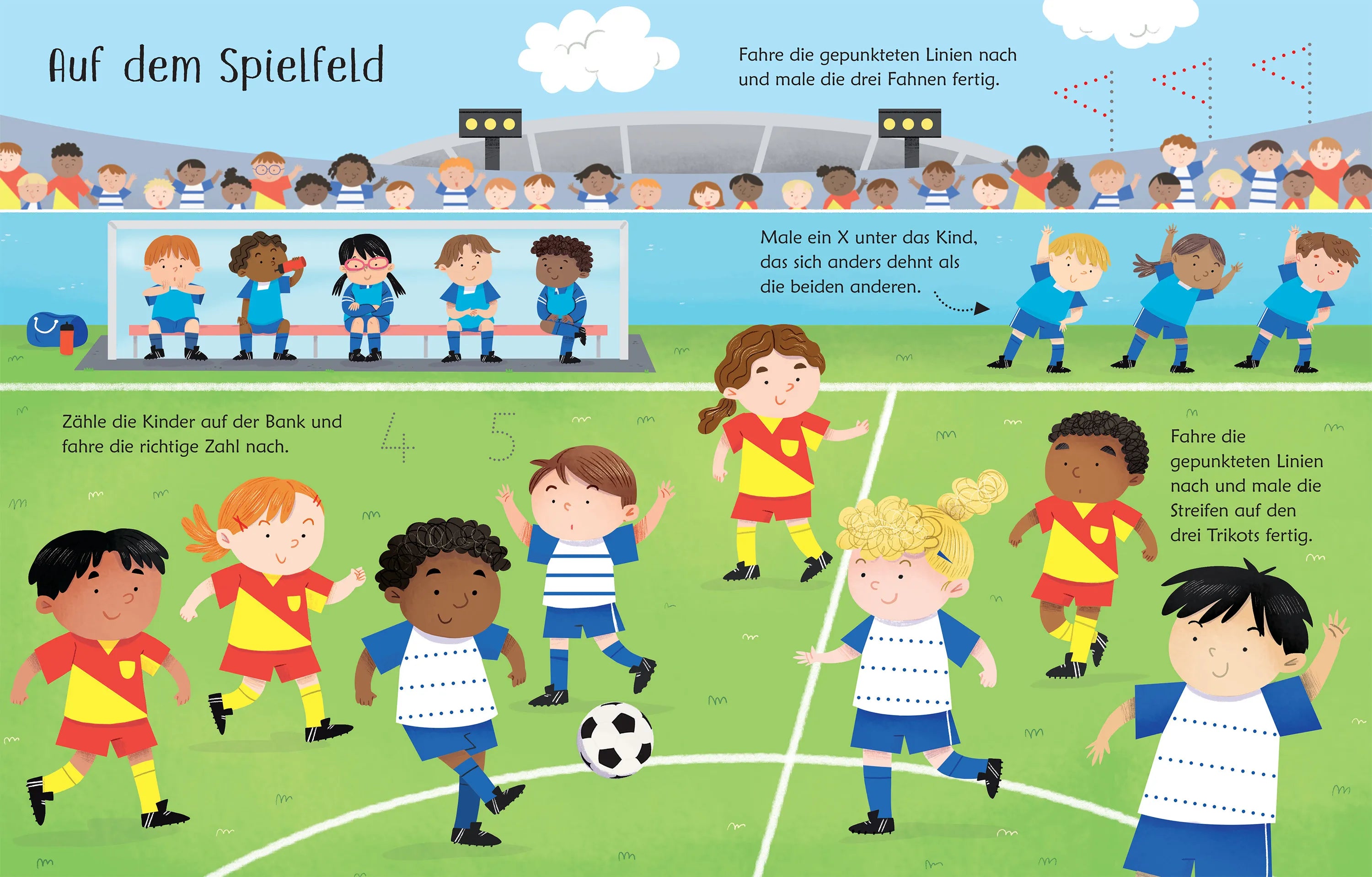 Produktansicht: Mein Wisch-und-weg-Buch: Fußball (Taschenbuch)