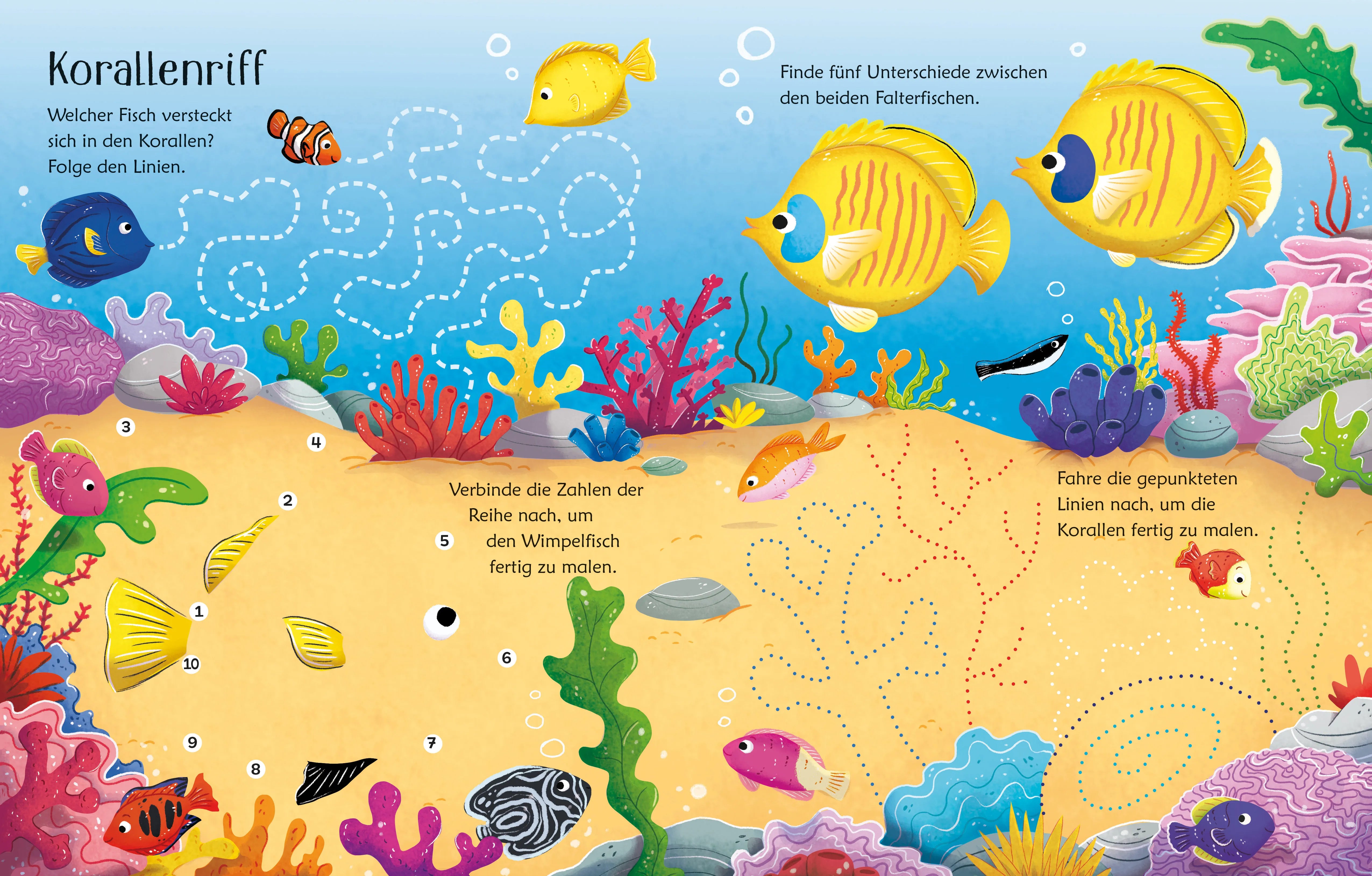 Kirsteen Robson - Mein Wisch-und-weg-Buch: Im Aquarium