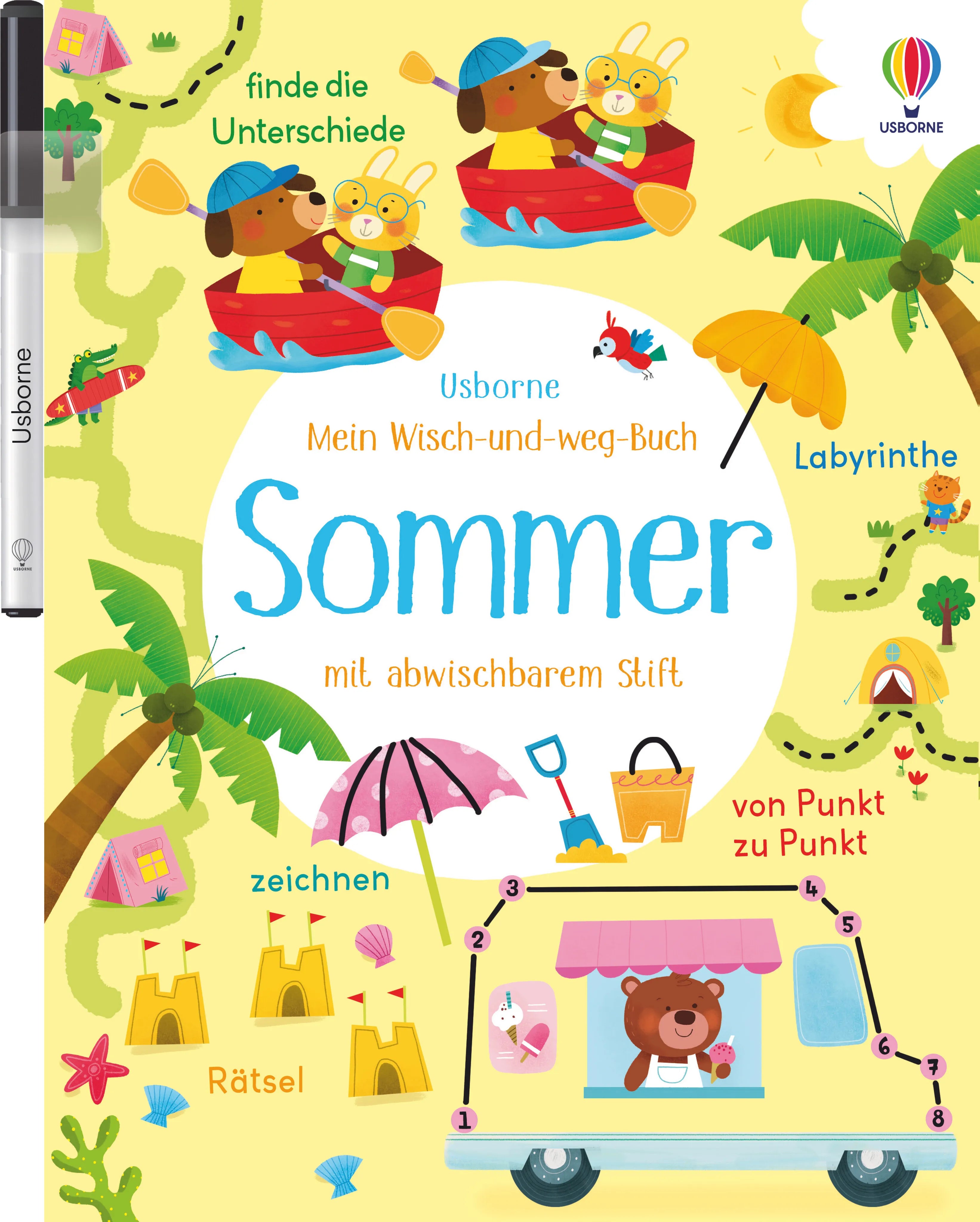 Buchcover von 'Mein Wisch-und-weg-Buch: Sommer' - Taschenbuch von Kirsteen Robson