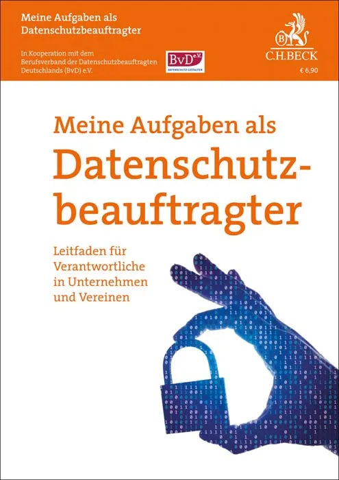 Buchcover von 'Meine Aufgaben als Datenschutzbeauftragter' - Taschenbuch von Rudi Kramer