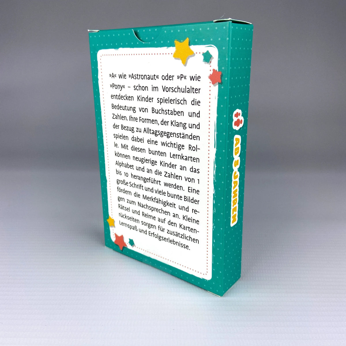 Meine ersten bunten Lernkarten – Buchstaben und Zahlen – Ansicht