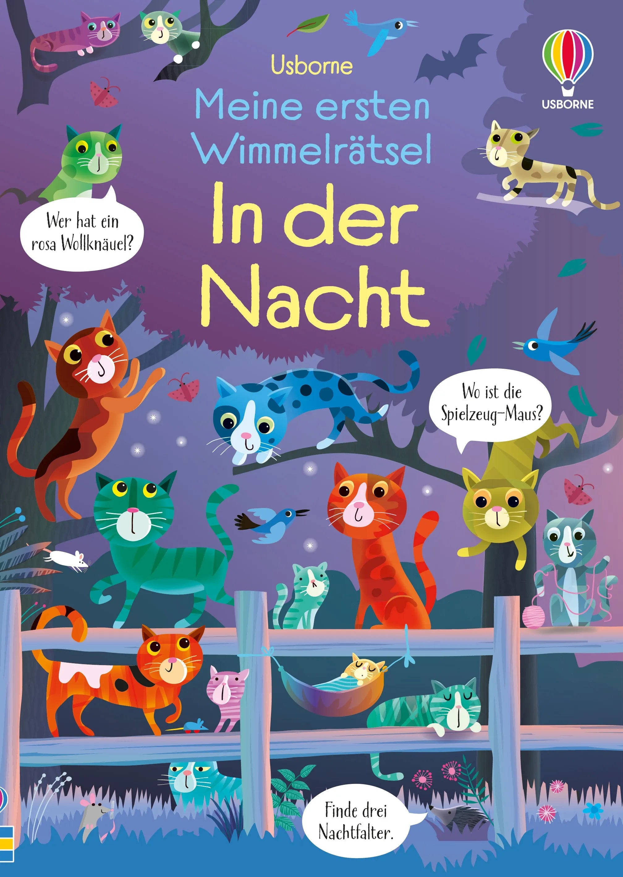 Buchcover von 'Meine ersten Wimmelrätsel: In der Nacht' - Taschenbuch von Kirsteen Robson