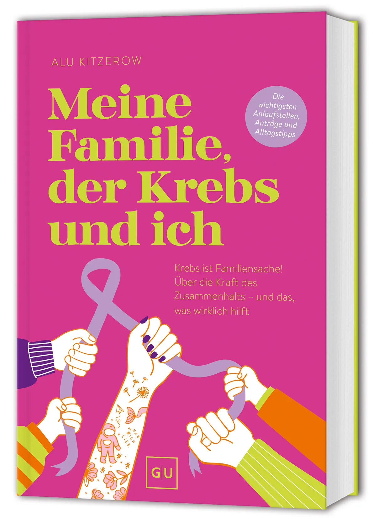 Buchcover von 'Meine Familie, der Krebs und ich' - Taschenbuch von Alu Kitzerow
