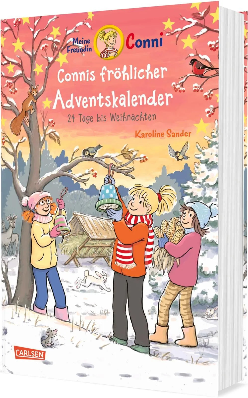 Cover: Meine Freundin Conni - Connis fröhlicher Adventskalender (Hardcover) von Karoline Sander