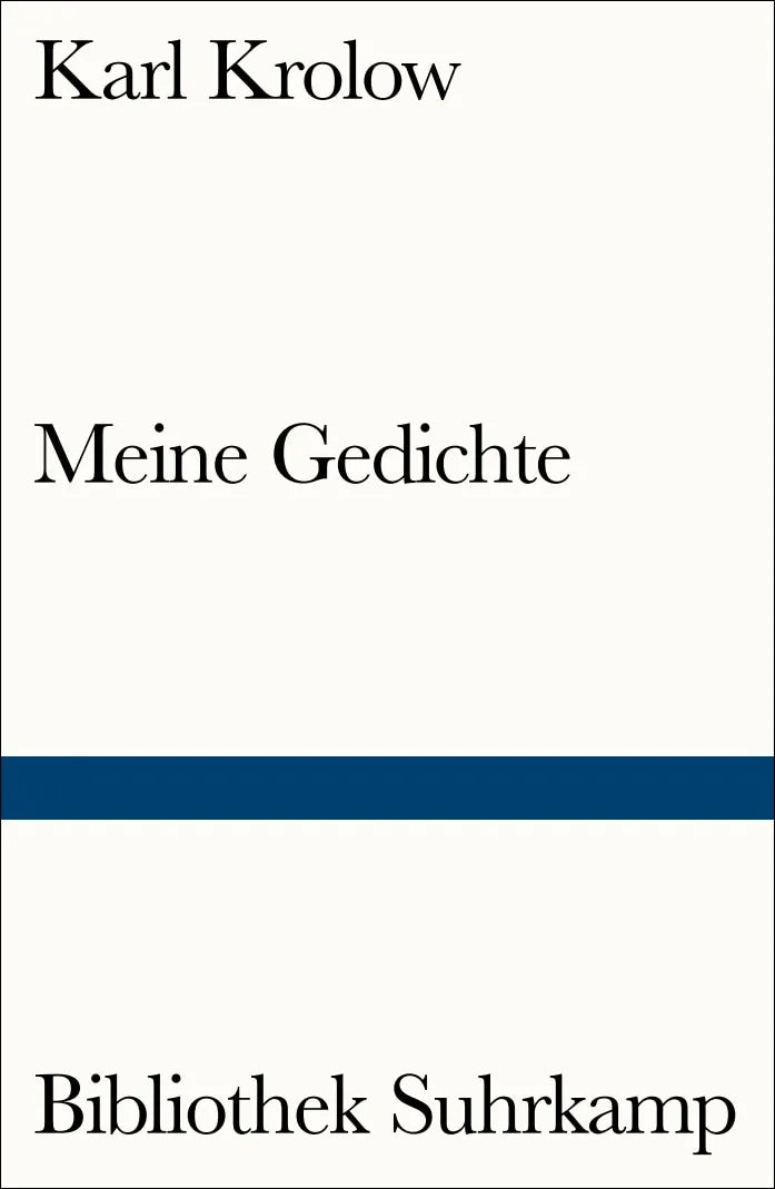 Buchcover von 'Meine Gedichte' - Taschenbuch von Karl Krolow
