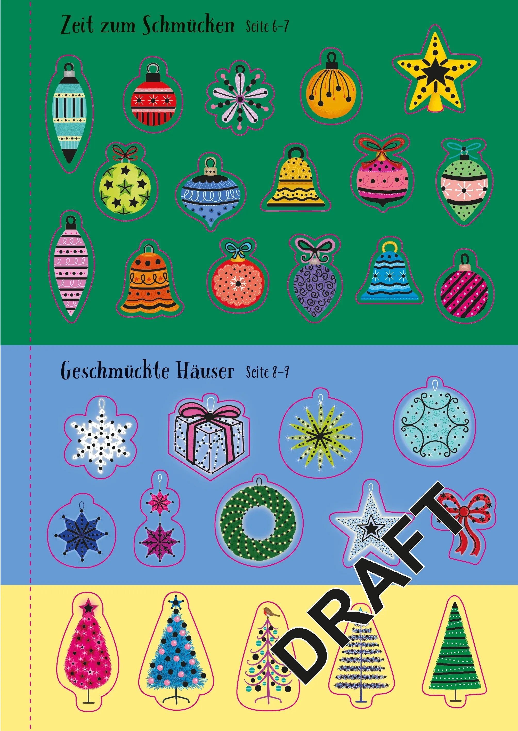 Detailansicht: Meine glitzernde Stickerwelt: Bald ist Weihnachten (Taschenbuch)