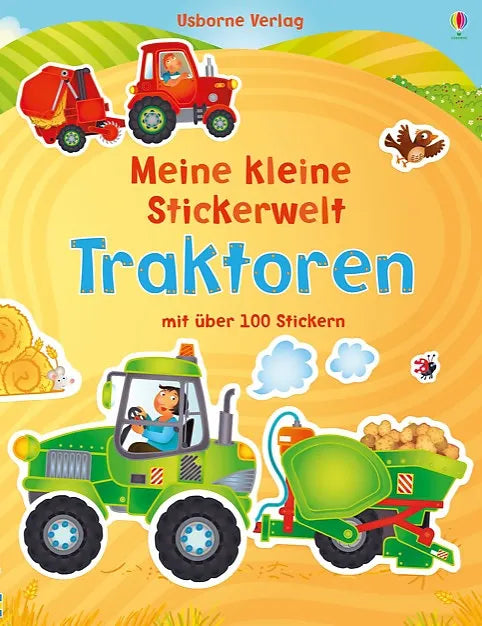 Buchcover von 'Meine kleine Stickerwelt: Traktoren' - Taschenbuch von Felicity Brooks