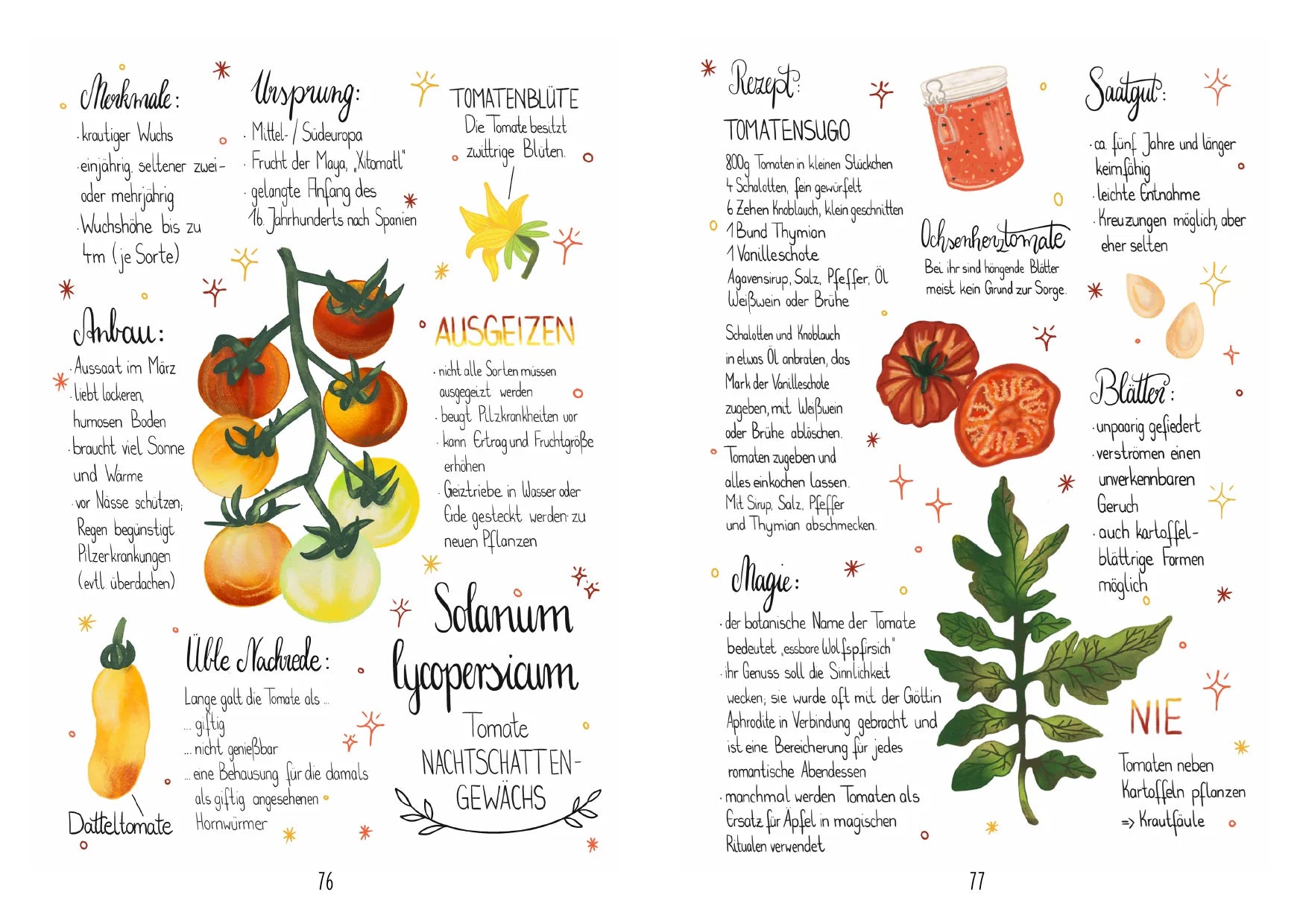Innenansicht von 'Meine liebsten Gartenpflanzen' - Taschenbuch