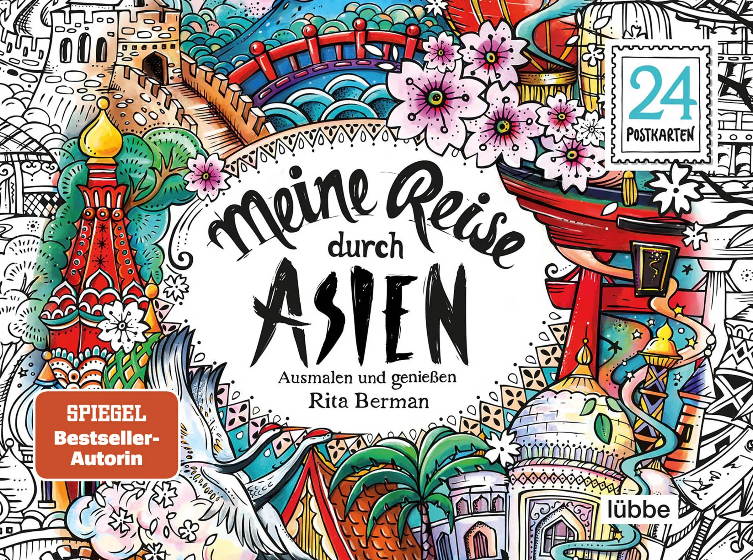 Buchcover von 'Meine Reise durch Asien' - Taschenbuch von Rita Berman