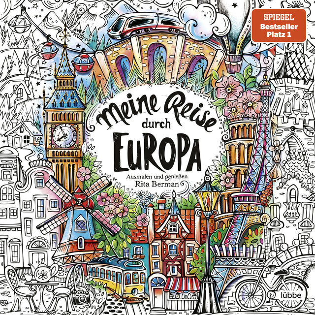 Buchcover von 'Meine Reise durch Europa' - Taschenbuch von Rita Berman