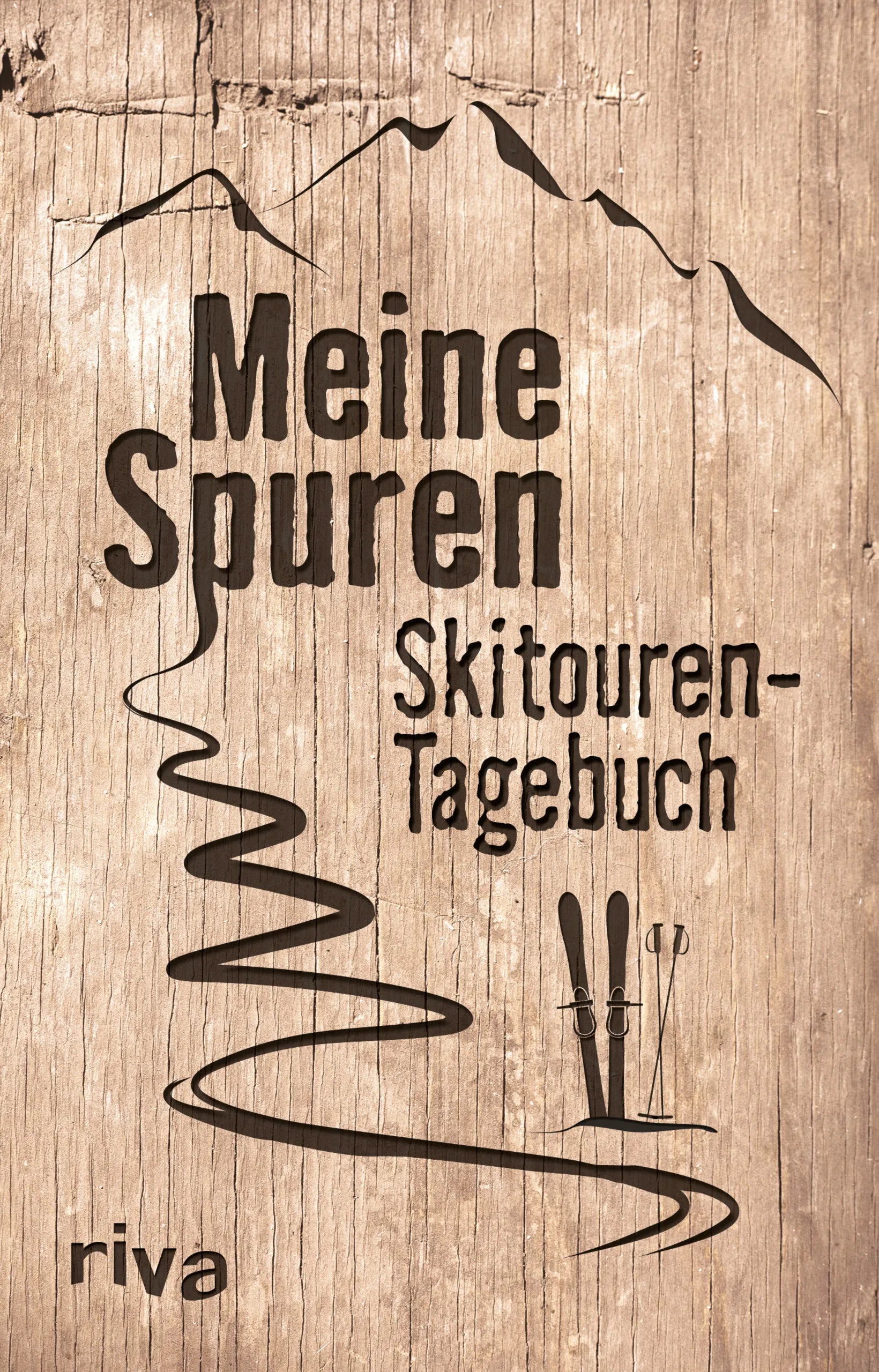 Buchcover von 'Meine Spuren: Skitouren-Tagebuch' - Gebundene Ausgabe von Nicolai Napolski