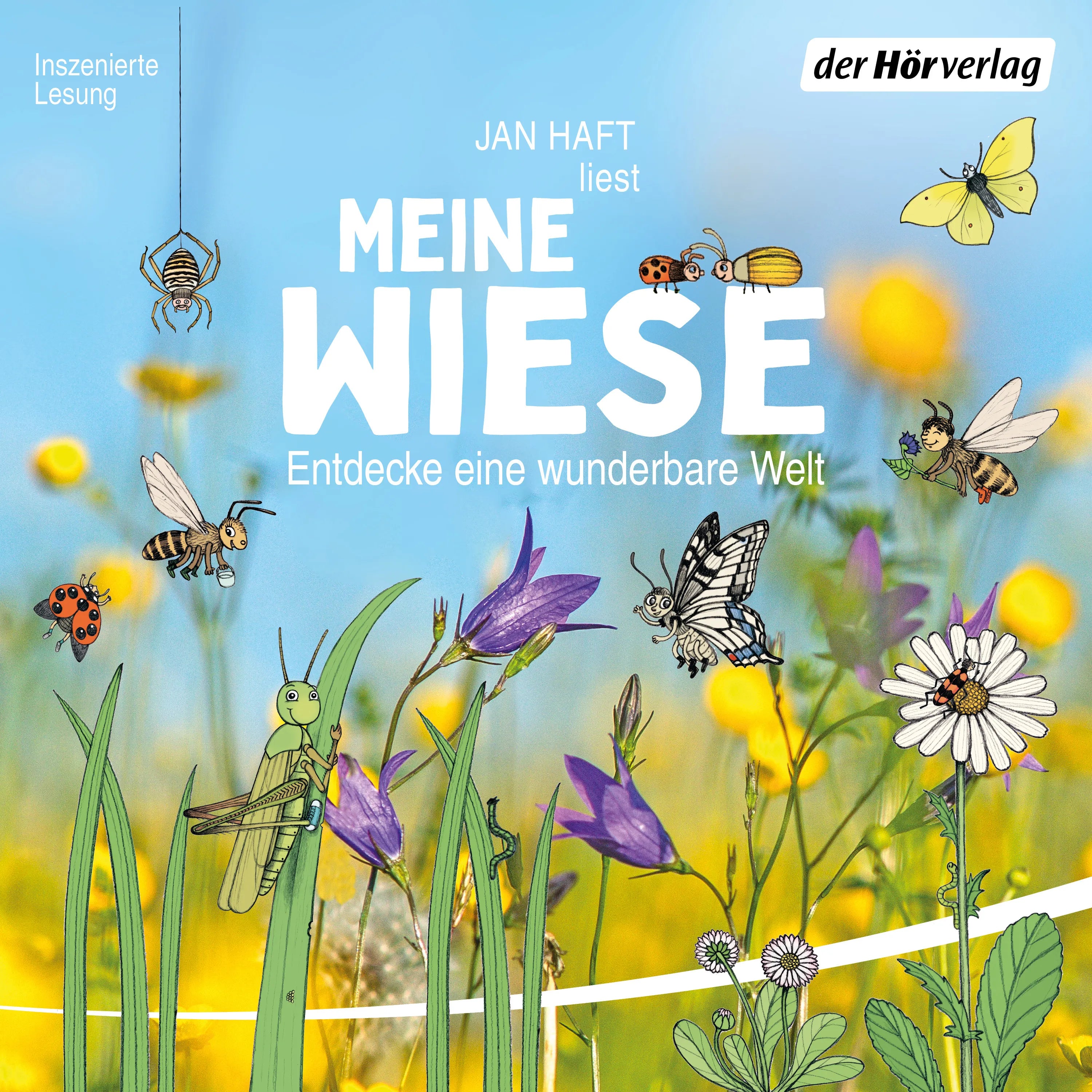 Cover: Meine Wiese. - Entdecke eine wunderbare Welt (Hörbuch Download) von Jan Haft