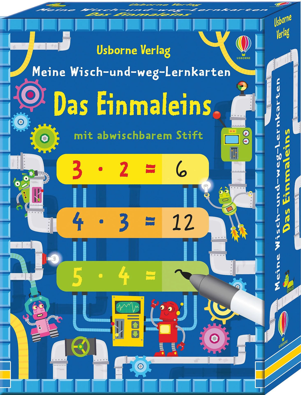 Gesellschaftsspiel: Meine Wisch-und-weg-Lernkarten: Das Einmaleins