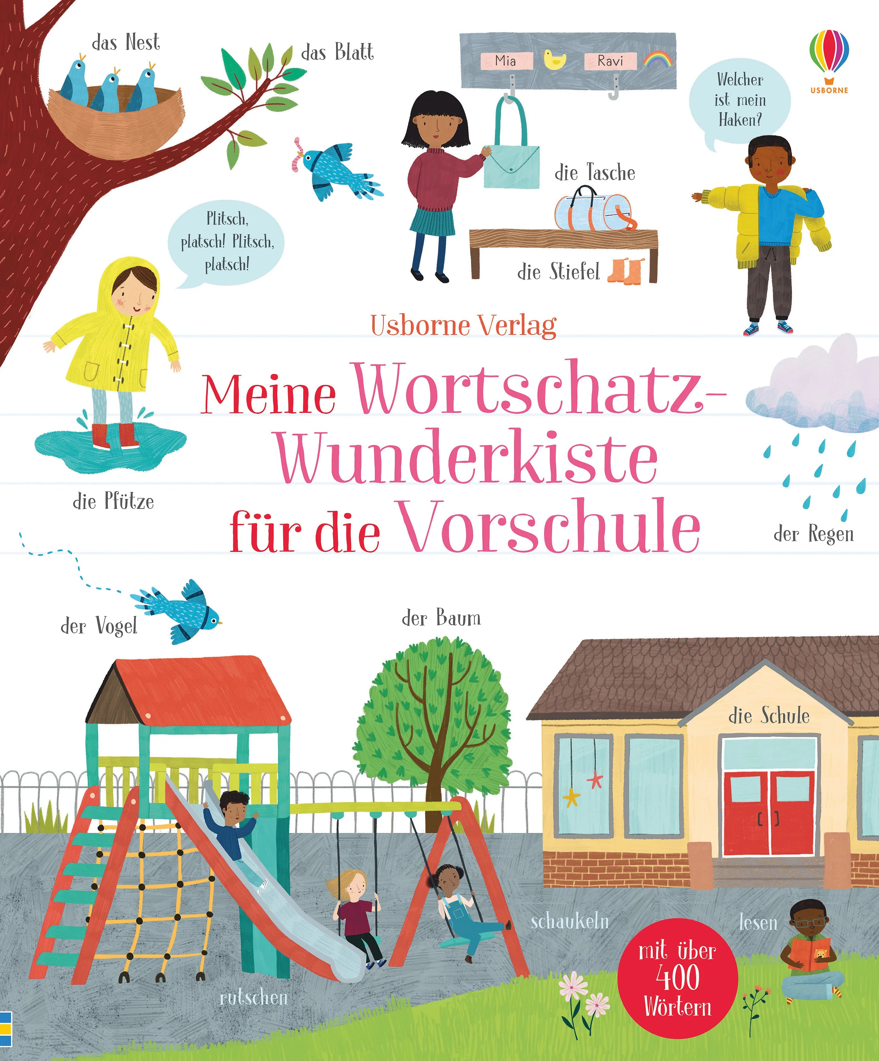 Buchcover von 'Meine Wortschatz-Wunderkiste für die Vorschule' - Gebundene Ausgabe von Felicity Brooks