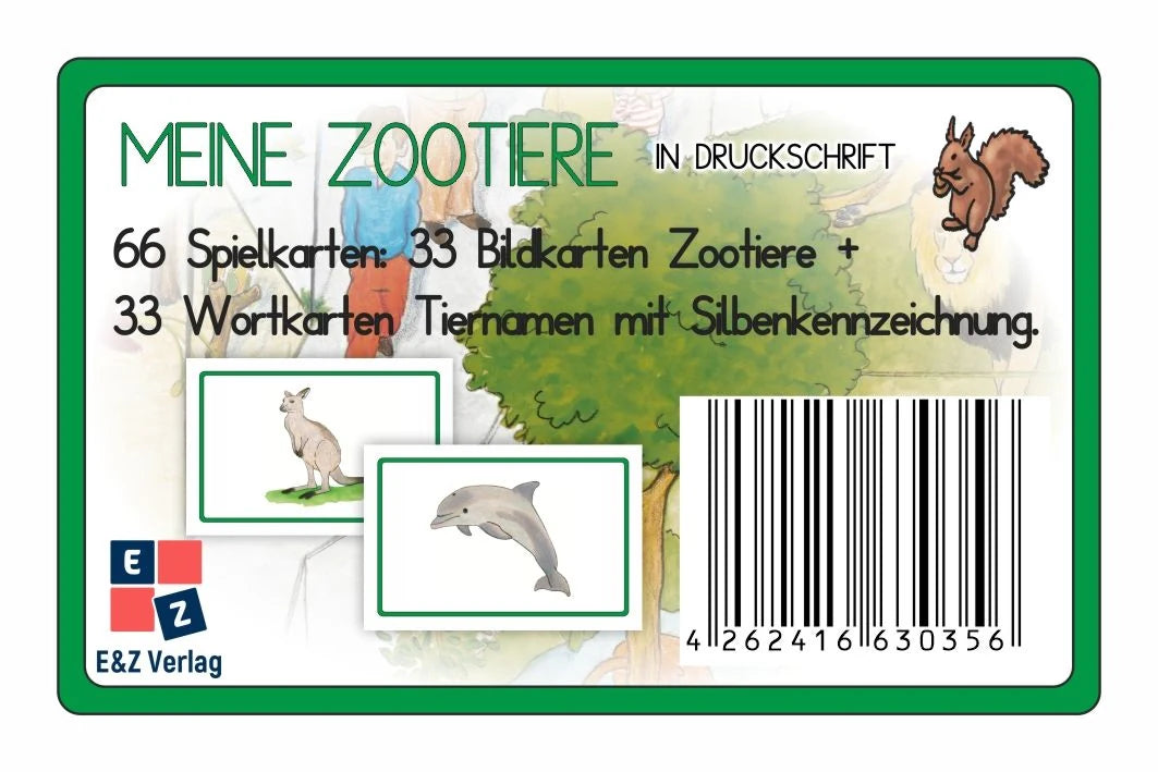 Meine Zootiere Legespiel – Ansicht