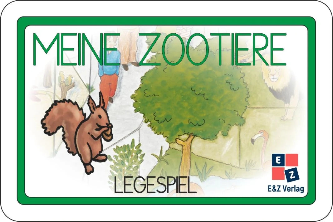 Legespiel: Meine Zootiere Legespiel