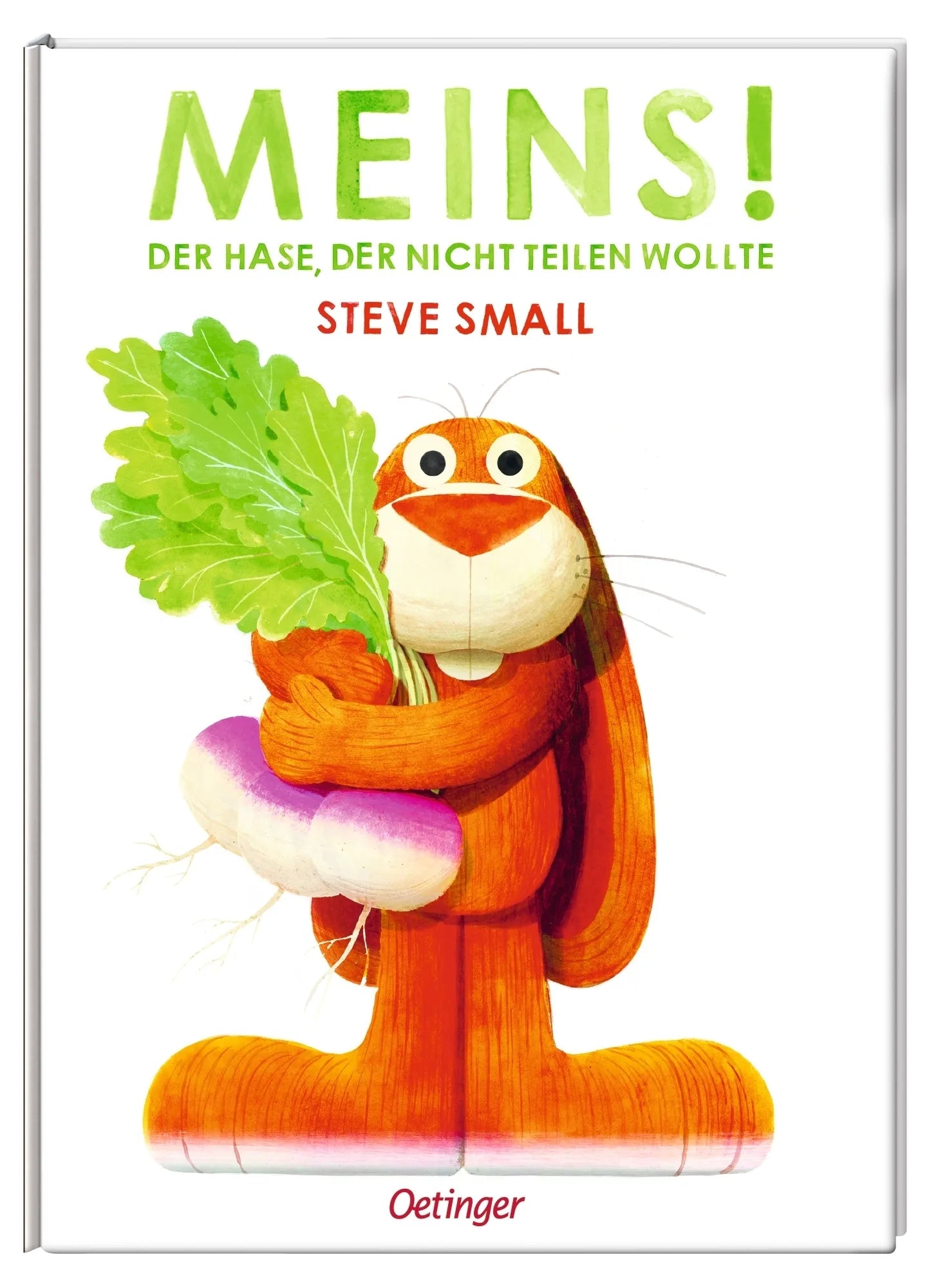 Abbildung von 'Meins! Der Hase, der nicht teilen wollte'