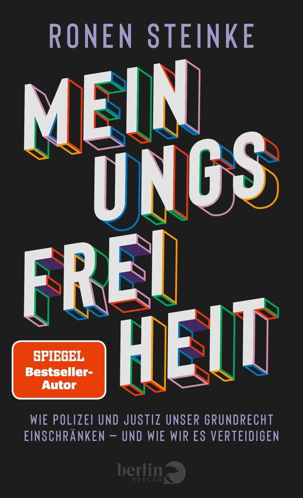 Buchcover von 'Meinungsfreiheit' - Gebundene Ausgabe von Ronen Steinke