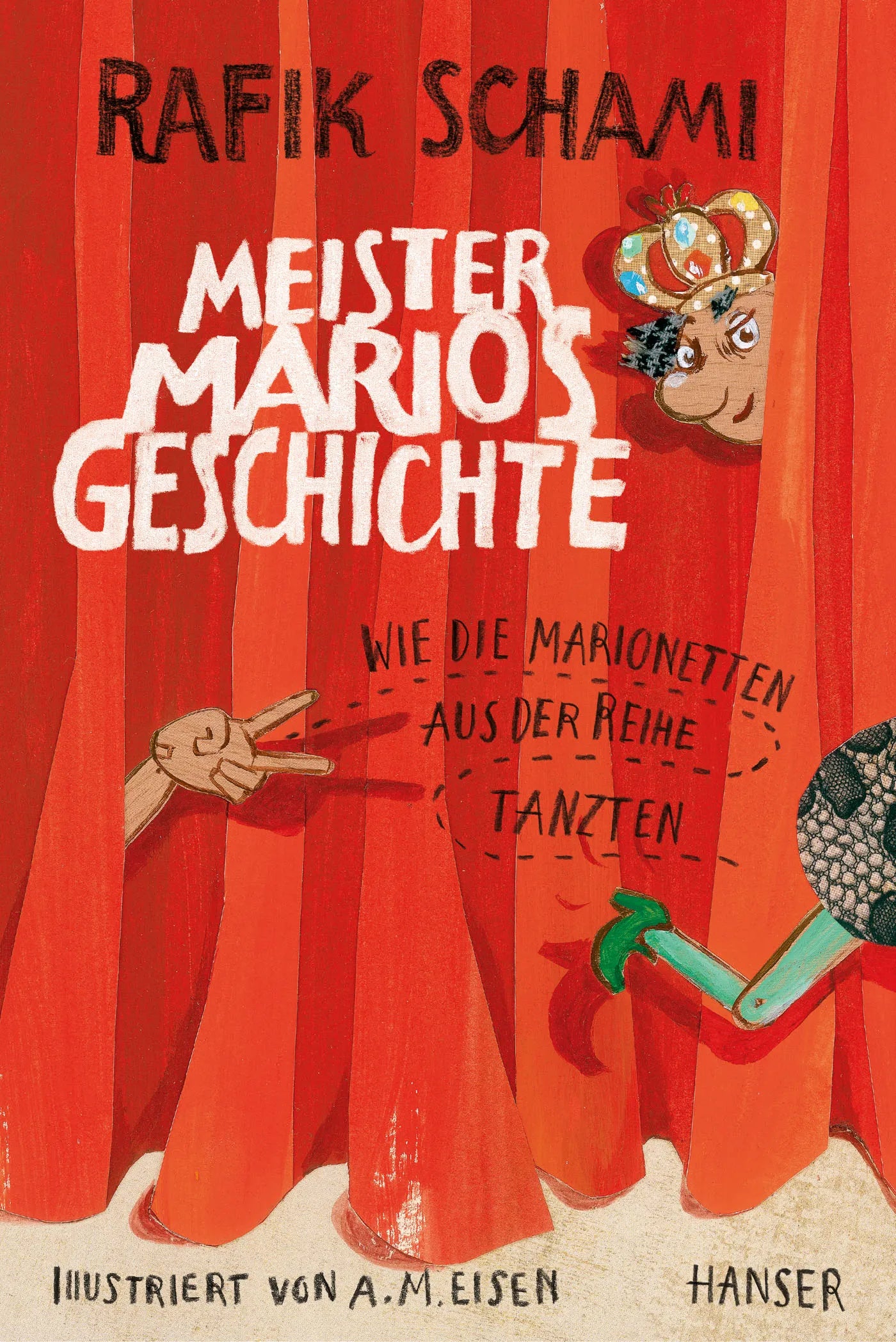 Buchcover von 'Meister Marios Geschichte' - Gebundene Ausgabe von Rafik Schami