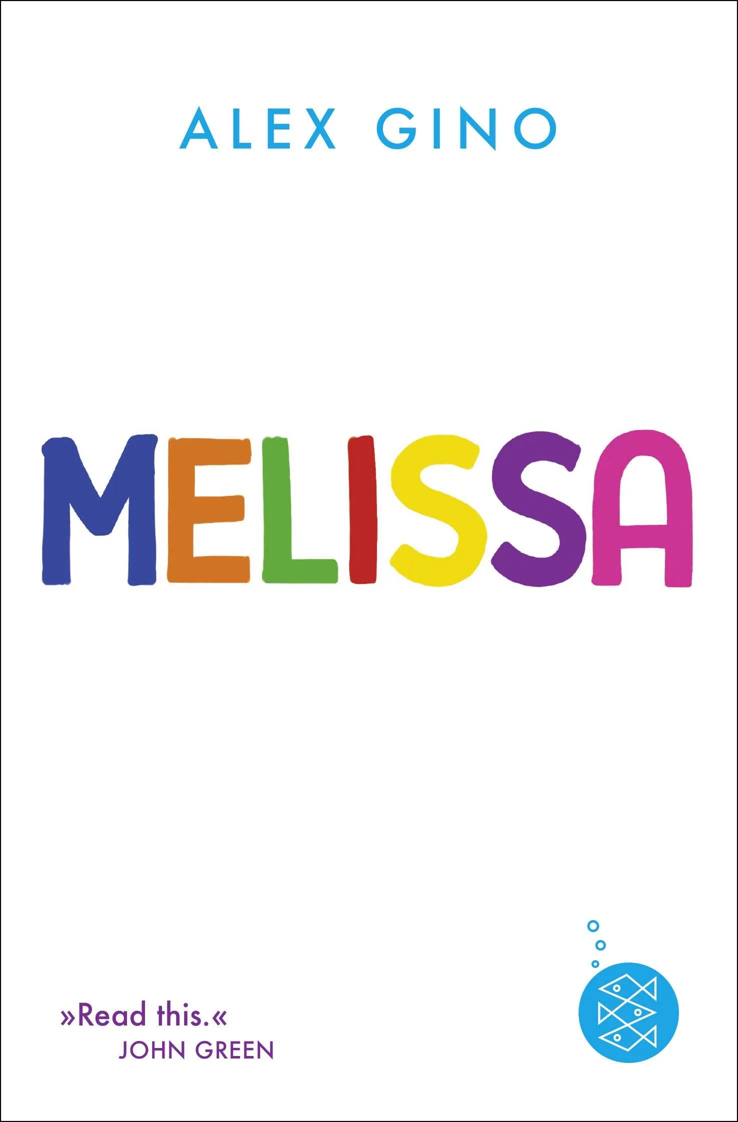 Buchcover von 'Melissa' - Taschenbuch von Alex Gino