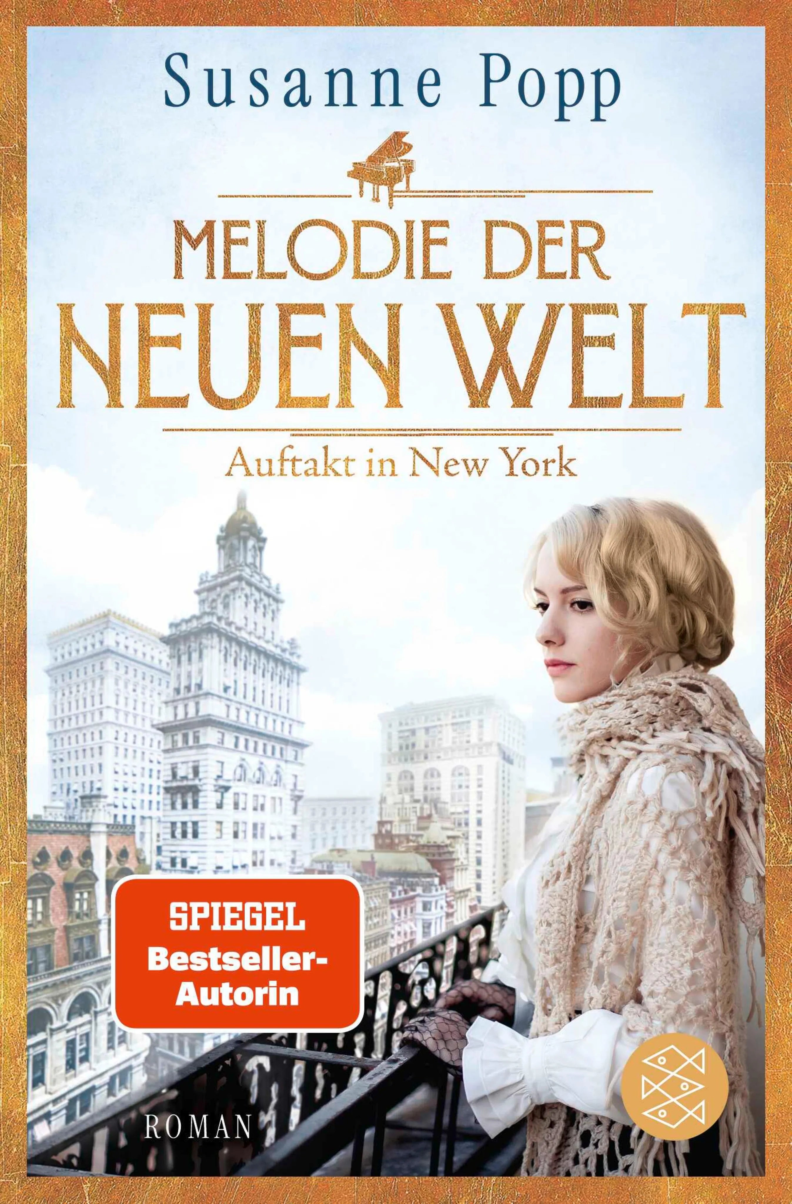 Cover: Melodie der neuen Welt - Auftakt in New York (E-Book) von Susanne Popp