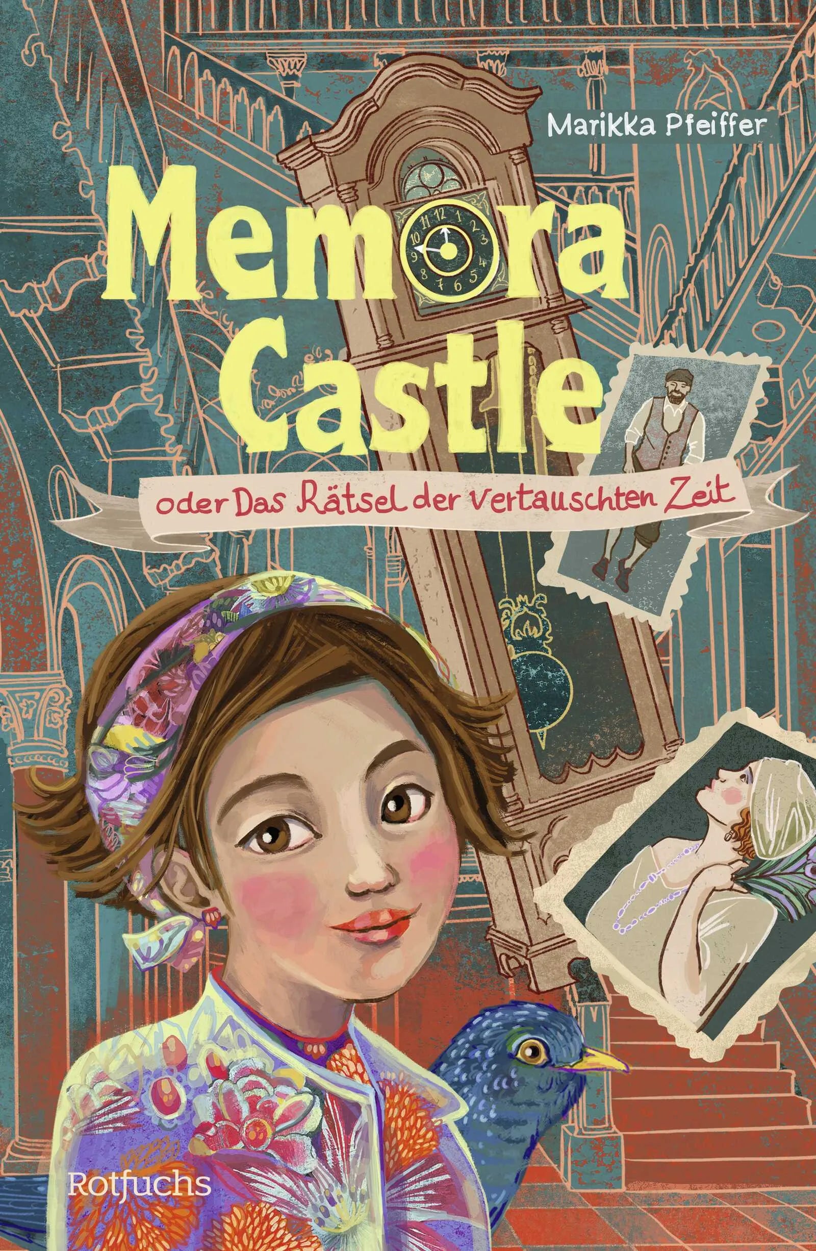 Buchcover von 'Memora Castle oder Das Rätsel der vertauschten Zeit' - Gebundene Ausgabe von Marikka Pfeiffer