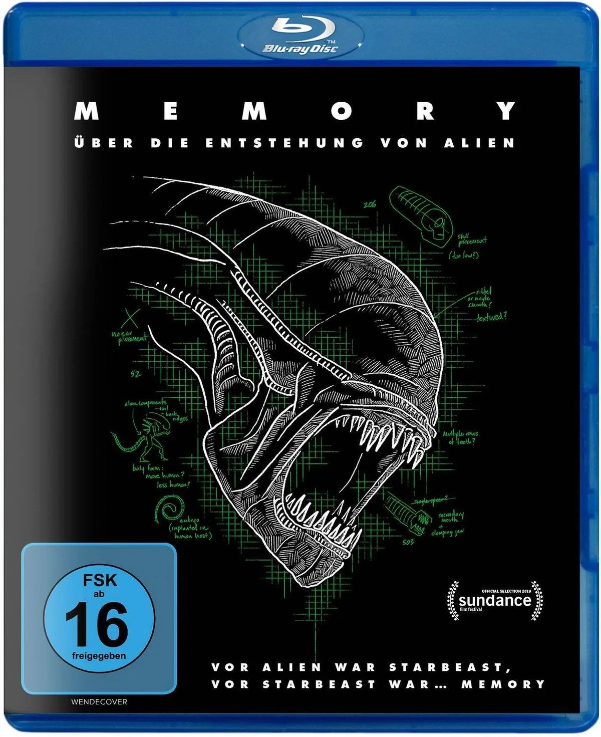 Memory - Über die Entstehung von ALIEN - Blu-ray Disc