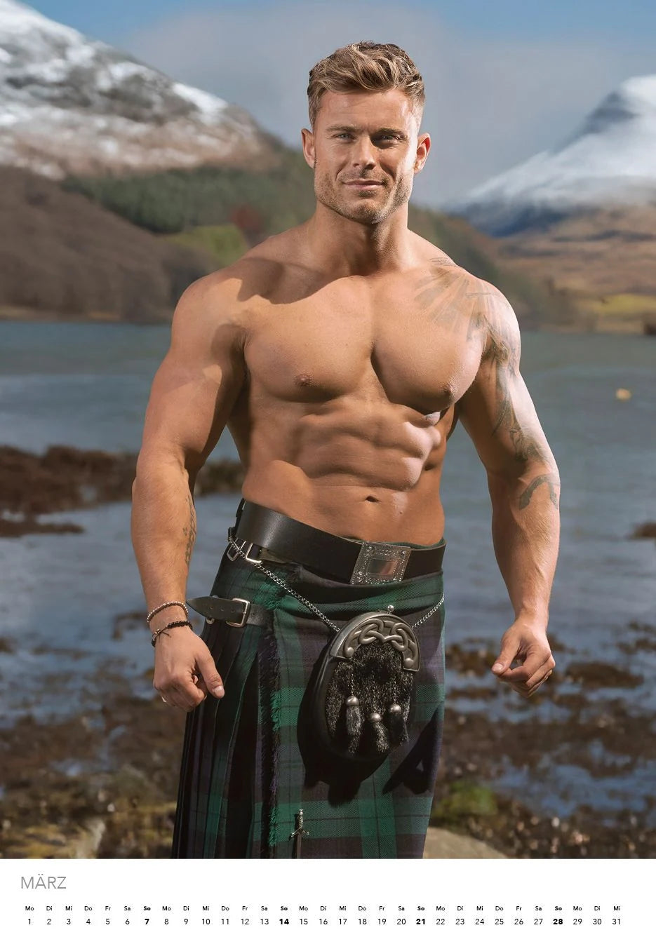 Men in Kilts Kalender 2027 – Ansicht